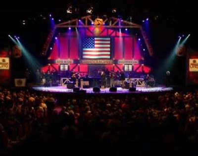 The Grand Ole Opry, a tour attraction in Nashville, TN, United States